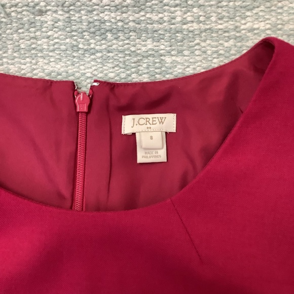 Raspberry Pink J.Crew Dress - Picture 6 of 10